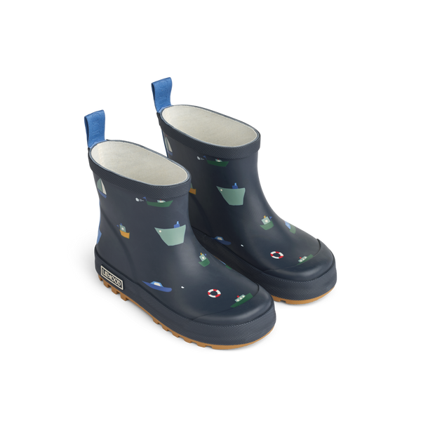 Bottes de pluie Tekla Sailing / Bleu marine classique 