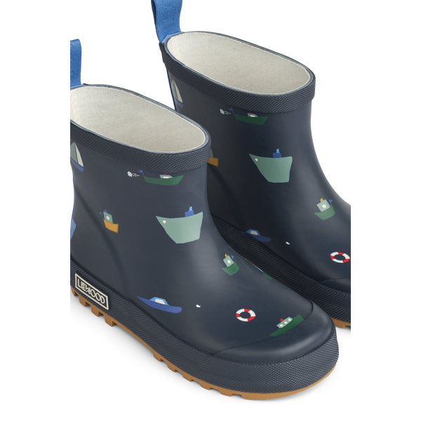 Bottes de pluie Tekla Sailing / Bleu marine classique 