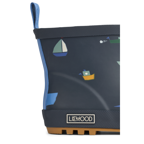 Bottes de pluie Tekla Sailing / Bleu marine classique 