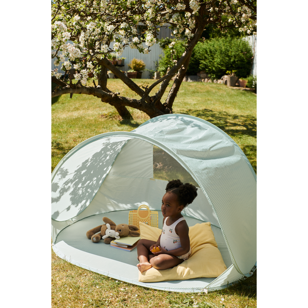 Pop-up Beach Tent Cassie Peppermint / Creme de la Creme
