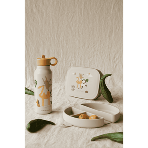 Liewood Eugene Snack-Box mit Trenner im Inneren