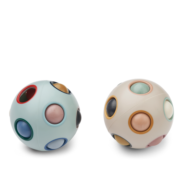 2-Pack Solene Puzzle-Ball Ice Blue Mix