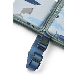 Liewood Schwimmweste Shark Dove Blue Rückansicht