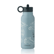 Gourde Falk Race cars / Beach blue (350 ml)