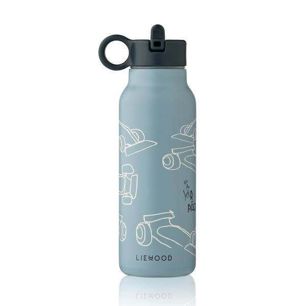 Falk Drinking Bottle Race Cars / Beach Blue (350 ml)