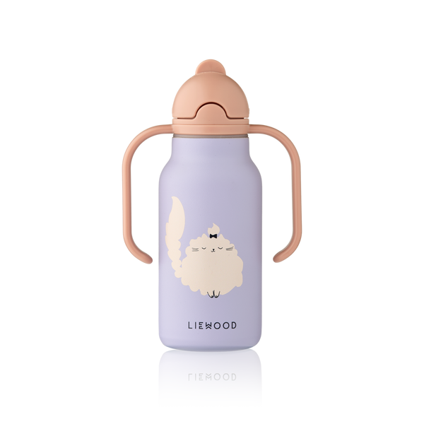 Kimmie Trinkflasche Cat / Warm lilac