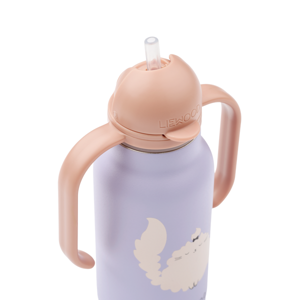 Kimmie Trinkflasche Cat / Warm lilac