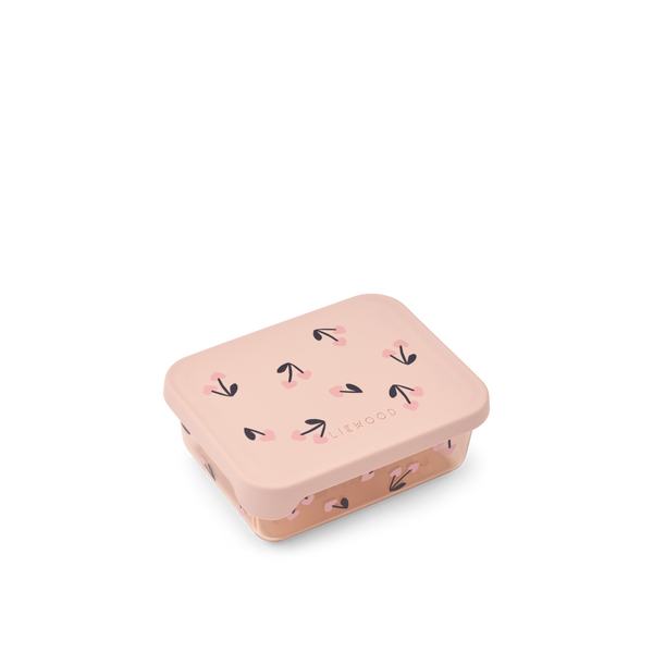 Ako petite boîte à goûter Tritan cœur cerise / Rosey