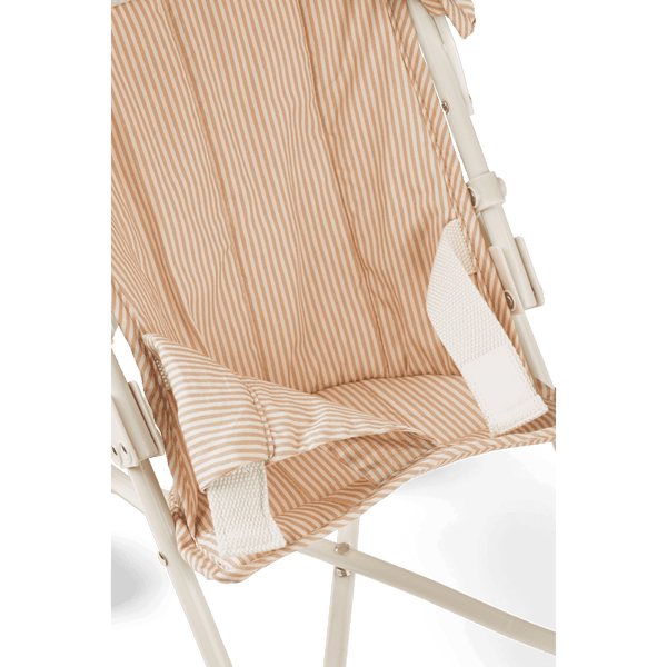 Puppenbuggy Elsie Stripe Pale Tuscany, Detail des Griffs