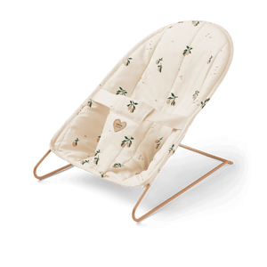 Liewood Puppen-Wippe Mabel in Mini Me Peach / Seashell mit Stahlrahmen