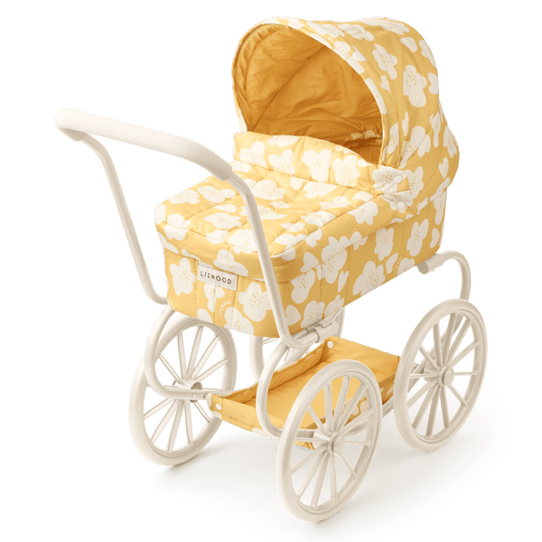 Adaline Puppenwagen Flower / Lemon Yellow