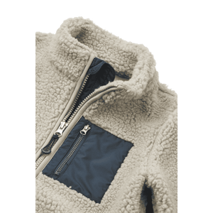 Liewood Nolan Pile Jacke, elastische Bündchen im Detail