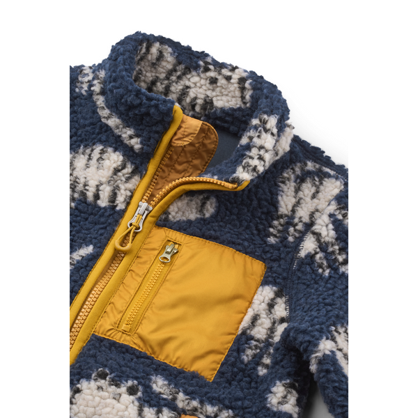 Nolan Pile Jacket Tiger / Classic Navy