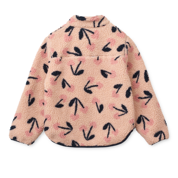 Nolan Pile Jacket Mega Cherry Heart / Rosey