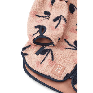 Liewood Nolan Pile Jacke Cherry Heart Rosey hoher Kragen