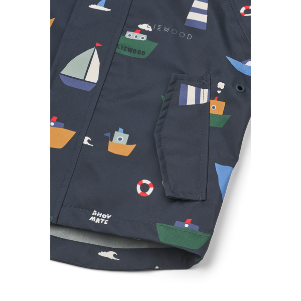 Manu rain set Sailing / Classic Navy
