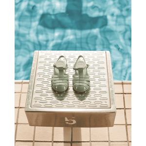 Liewood Bre Sandalen Pistachio am Kinderfuss