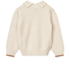 Liewood Jane Strick-Cardigan Sandy von hinten