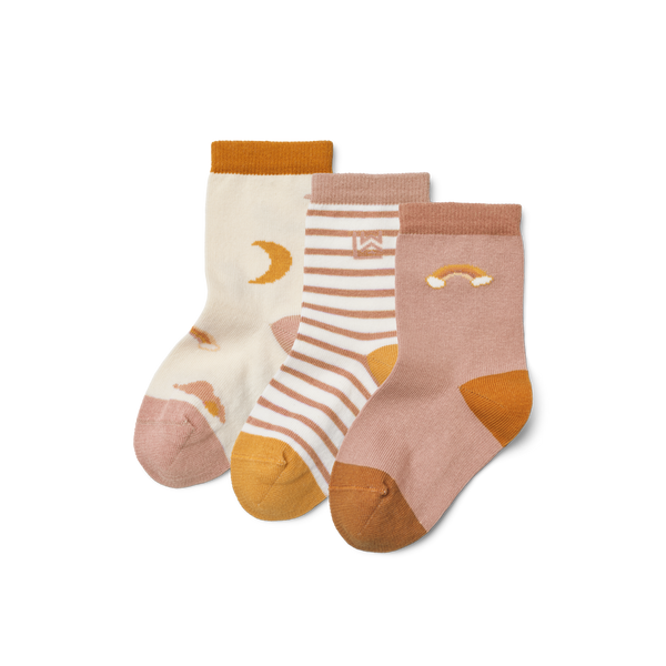 3-Pack Socken Silas Dream / Ecru mix