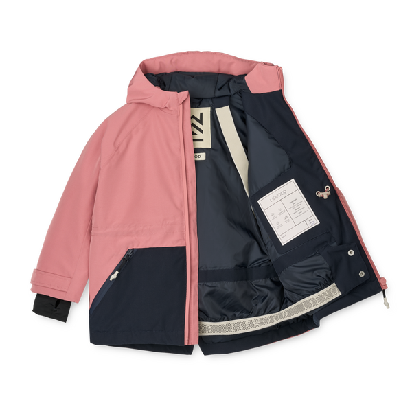 Kalle Winterjacke Dusty Rose / Navy