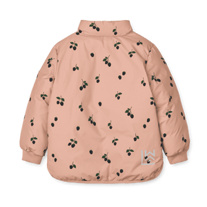 Erhöhter Kragen der Liewood Brantley Jacke im Detail
