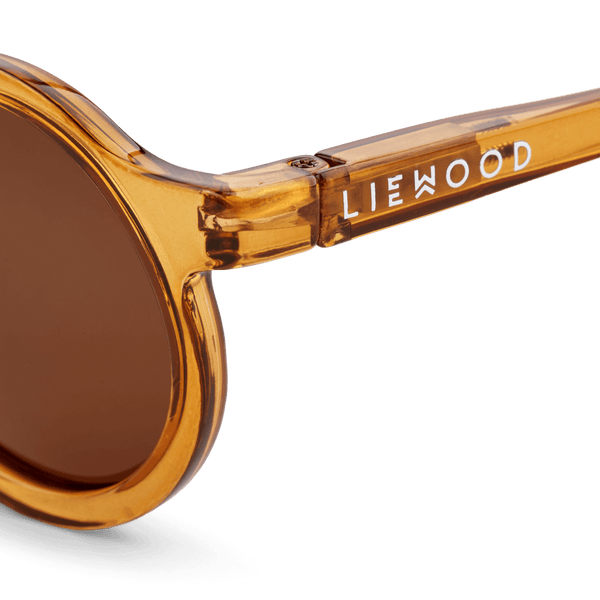 Darla Sunglasses Mustard Transparent