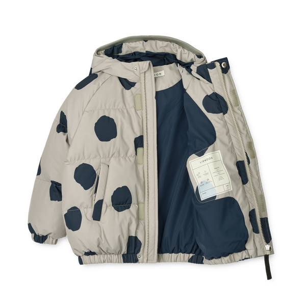 Adelina Winterjacke Spot Dots / Mist