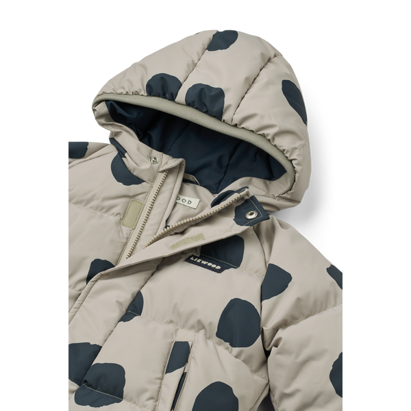 Adelina Winterjacke Spot Dots / Mist