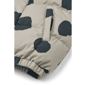 Liewood Adelina Winterjacke Spot Dots, Klettverschluss vorne