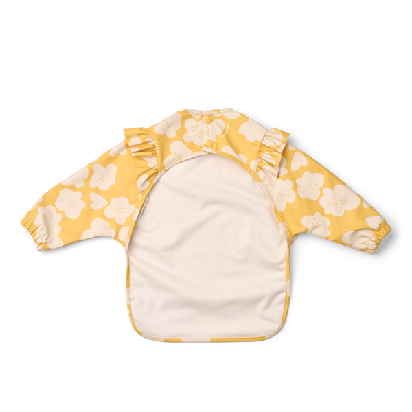 Merle Rüschen-Latz mit Ärmel Flower / Lemon yellow