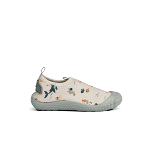 Liewood Sanjia Badeschuhe Sea Creature / Sandy von oben