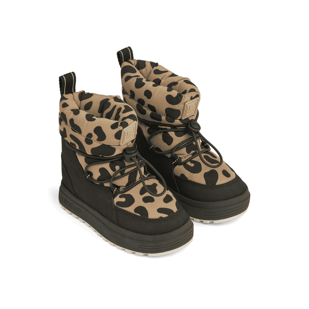 Liewood Zoey Snowboot Mega Leo Oat, wasserdichter Winterstiefel