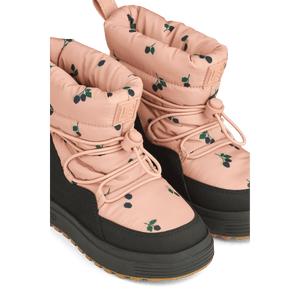 Liewood Zoey Snowboot Berry, reflektierende Details am Schaft