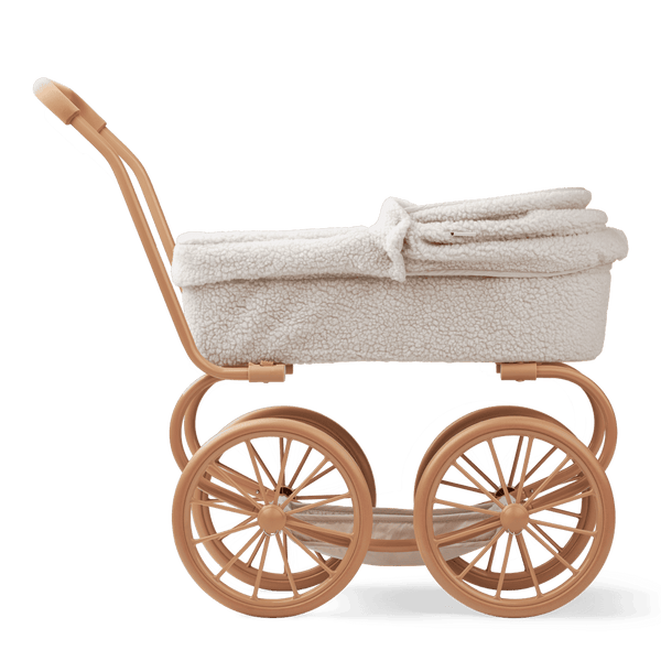 Adaline Pile Puppenwagen von Liewood aus weichem Teddyplüsch