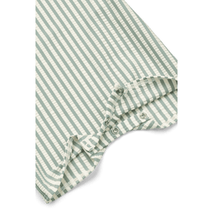 Liewood Thor Baby-Badeanzug aus recyceltem Polyester in Peppermint / Sandy