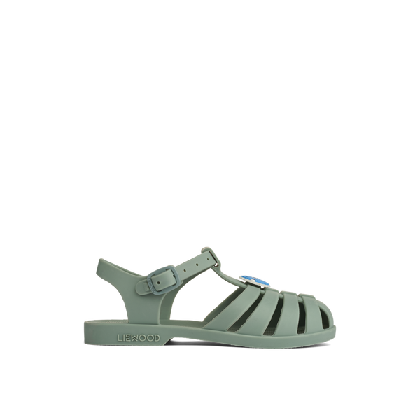 Bre sandals with charms puffer / peppermint