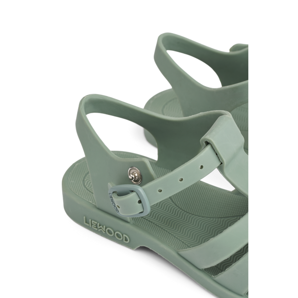 Bre sandals with charms puffer / peppermint