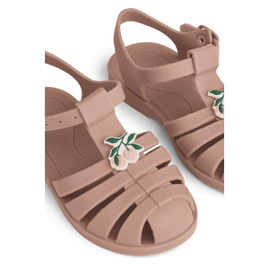 Liewood Bre Sandalen Peach/Dark rose fürs Wasser – Detail