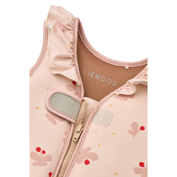 Dove Swim Vest with Ruffles Butterfly / Apple Blossom