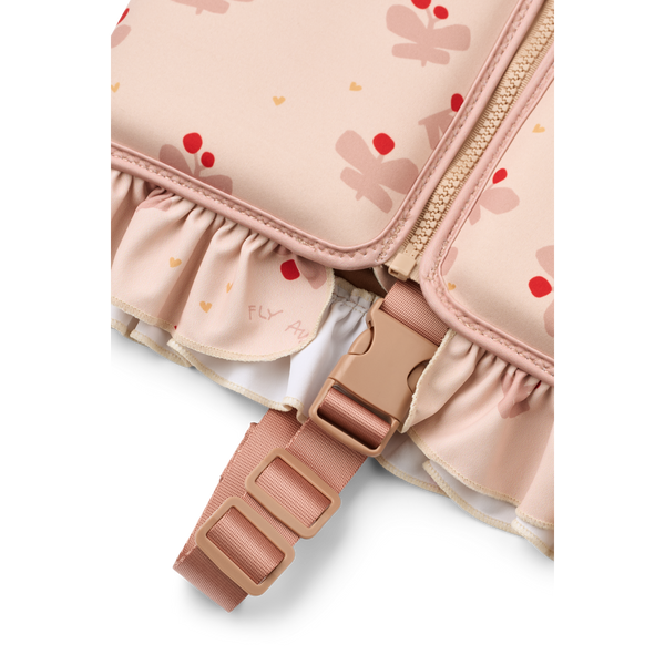 Dove Swim Vest with Ruffles Butterfly / Apple Blossom