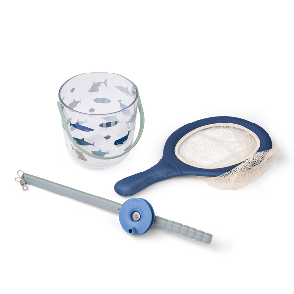 Cora Krabben Fischerset m. Netz Shark / Dove Blue