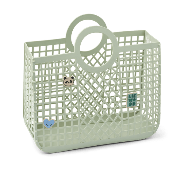 Panier fleuri avec Charms Menthe poivrée légère