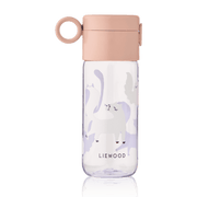 Clemence Tritan Trinkflasche Cat / Warm lilac