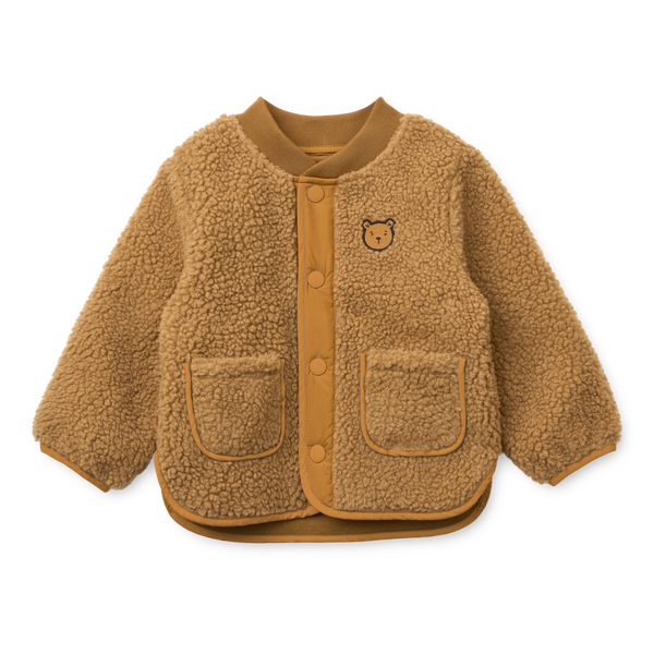 Veste Lora Pile Caramel Doré