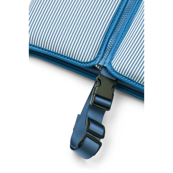 Dove Seersucker Swim Vest Stripe Riverside / Creme de la Creme