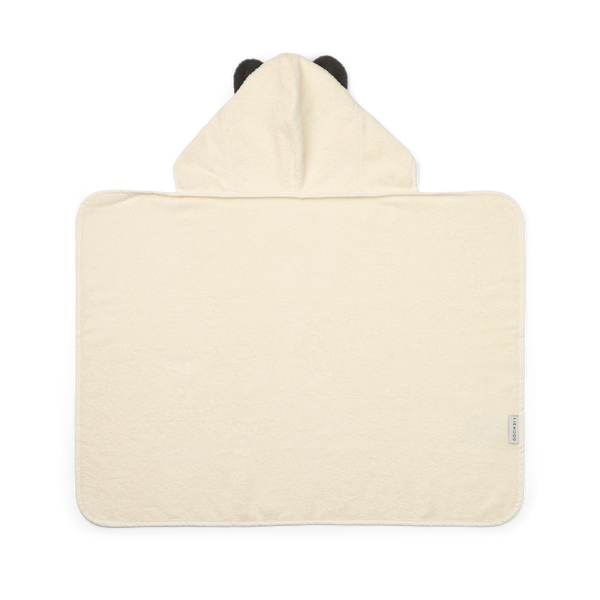 Vilas panda Kaputzen-Badetuch Creme de la creme stripe