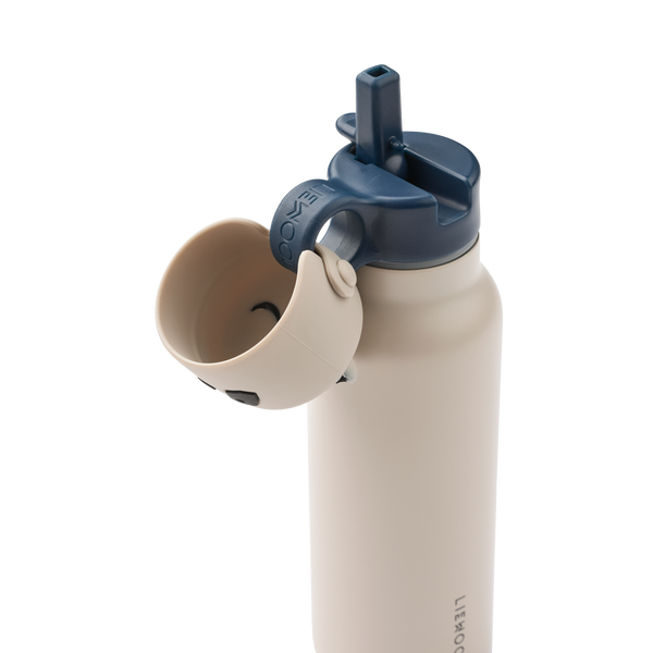 Falk drinking bottle with panda cap 