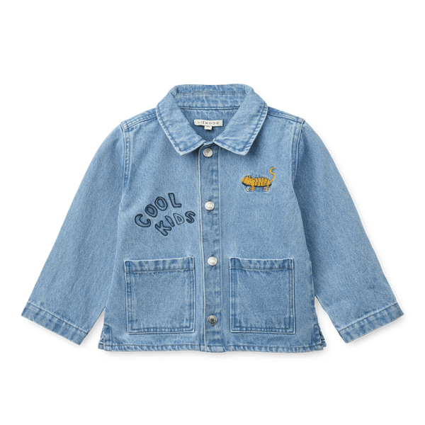 Kinsley Jeansjacke Cool kids / Light blue denim