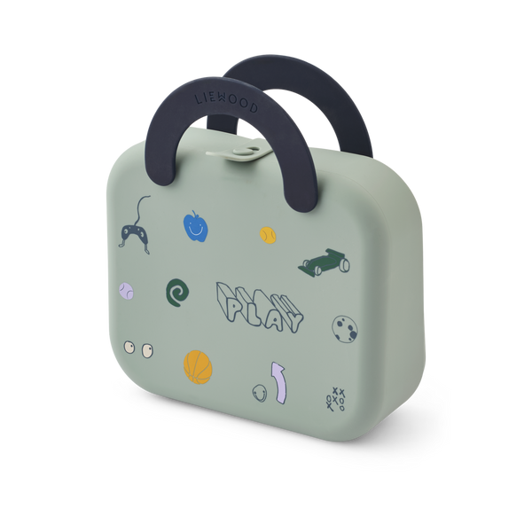 Elara Foldable Lunchbox Play / Dusty Peppermint