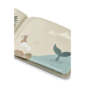 Wasser-Malbuch Waylon aufgeschlagen, Tiermotive